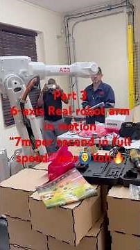ABB Robot High Speed Manual Mode | Pick & Place Test | RobotStudio to Real Robot | Part 3