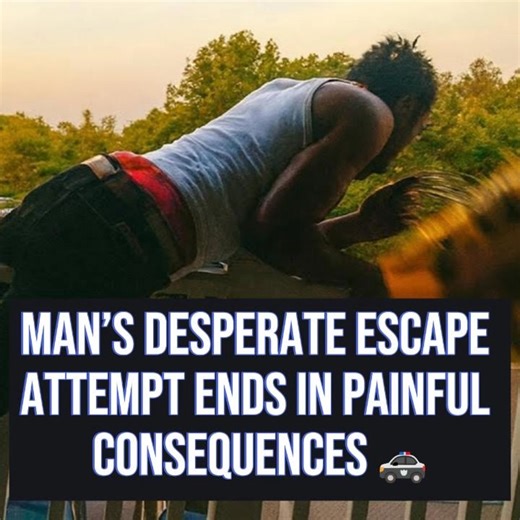 256K views · 5.3K reactions | Man’s Desperate Escape Attempt Ends in Painful Consequences  A suspect’s split-second decision to run from police leads to a dangerous fall and a tough lesson about accountability. Every action has a consequence — and some choices can change everything in seconds. #PoliceBodycam #Accountability #LawAndOrder #LifeChoices | Thin Blue Line | Facebook
