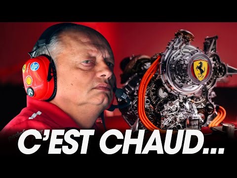 🤨 The Ferrari engine is... 15 to 30 horsepower behind the Mercedes engine?!