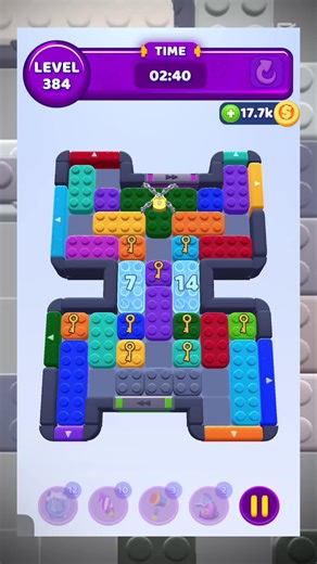Color Block Jam LEVEL 384 #game #colorblockjam #puzzle Check out more videos from the YouTube link on my profile page！:)