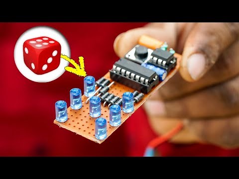 I made this Digital Dice 🎲 Circuit at Home