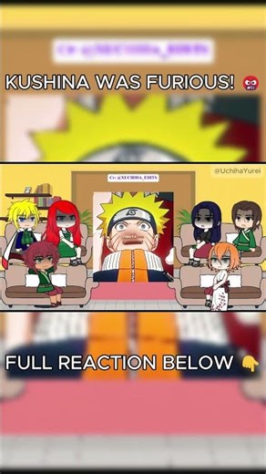 Kushina gets MAD at Jiraiya! 🤬 #narutoreact #gachaclub #jiraiya #narutoedits
