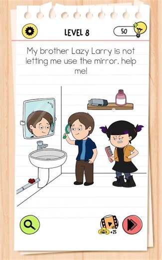 Can You Beat Level 8? 🧠 | Brain Test 4 | #shorts #puzzlegame