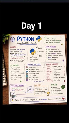Python notes for students #basic #datascience #learning #notes_making #follow