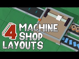 BUILDERMENT – Machine Shop Setups / Layouts