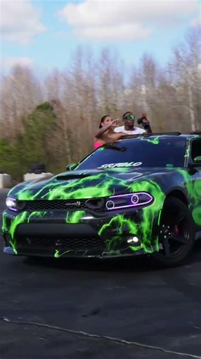 1 of 1 danny phantom scatpack sounds insane 💚 #scatpack #srt #viral