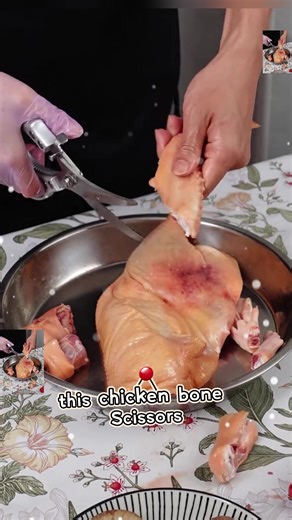 Kitchen Prep Efficiency King! Poultry Shears are a game-changer #KitchenGoods #TimeSaving #HomeCookware#blackfriday #tiktokshop