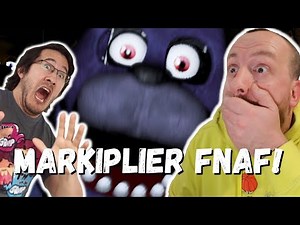 WATCHING Markiplier Play FNAF for the FIRST TIME! (SCARIEST GAME IN YEARS | Five Nights at Freddy's)