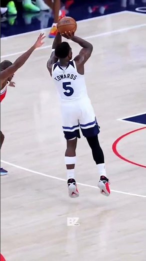The SPEED Anthony Edwards plays with #nba #shorts