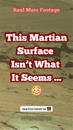 This Martian Surface Isn’t What It Seems… 😳