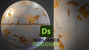 Stylized Rusty Metal - Substance 3D Designer