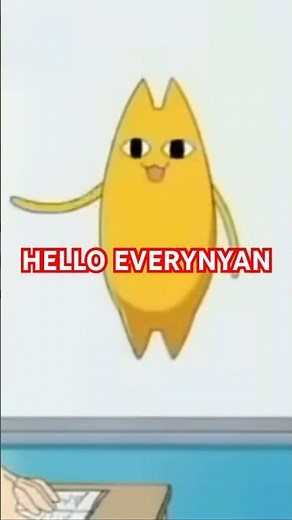 HELLO EVERYNYAN (My Favorite Azumanga Daioh Scene) #shorts