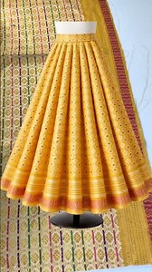 How to Make a Broken Circle Skirt Pattern #nightdresscuttingandstitching #ningstailor #fashion