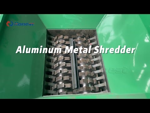 Aluminum Metal Shredder Machine丨Metal Shredding