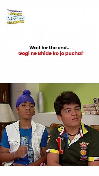 Wait for the end Gogi ne Bhide ko jo pucha ! #tmkoc #funny #jethalal #daya #shortsfeed
