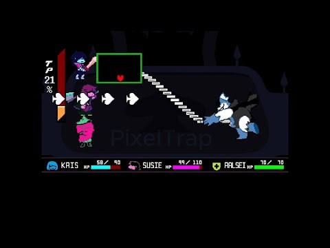 "Epic King Boss Battle in DELTARUNE!