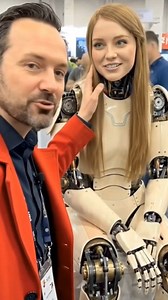 🤖✨ AI Humanoid Robot Girl in Expo | Futuristic Tech Showcase A futuristic technology expo becomes the center of attention as a highly realistic AI humanoid robot girl takes the stage. With a lifelike human face, sleek metallic body, and smooth, human-like movements, the robot interacts with the environment and captivates the crowd. Visitors gather around to watch, record videos, and take photos as the robot demonstrates advanced balance, gestures, and responsive AI behavior. This showcase highl