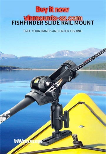 360° Adjustable Kayak Rod Holder for Perfect Fishing