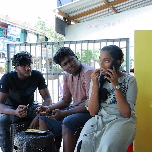 16M views · 337K reactions | Girl Eating Strangers Food Prank  | Kovai360 | Facebook