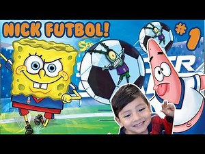 Futbol con Bob Esponja y Patricio | Nick Soccer Stars Football | Juegos Nickelodeon para niños