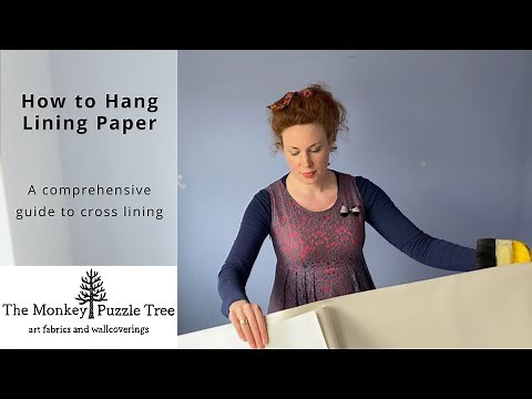 How to Hang Lining Paper - a comprehensive guide to cross lining