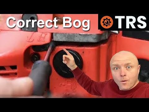 Chainsaw Bog Down Corrected in Seconds. This is how! (by Craig Kirkman)