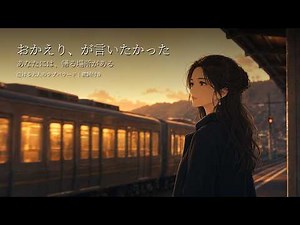 おかえり、が言いたかった 〜あなたには、帰る場所がある〜【90年代風・泣ける大人のラブバラード/歌詞付き】