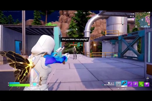 😂 for a moment with the boss i thought i heared a pinball machine 🤣 really cool feature the boss medal. Was fun…😉 Much love & light 💛🙏🏼 #mirrorarchitect #fortnite #fyp