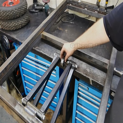 33K views · 539 reactions | Making simple Dump trailer - using Car Winch | Gábor Balázs | Facebook