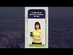 Paso a paso - Certificado de Tradición y Libertad en Línea