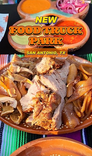 2.6K views · 25 reactions | NEW FOOD TRUCK PARK IN SATX! Grissom Food Park offers a wide selection of Latin flavors perfect to cease your cravings!  The food park has a playground, is pet friendly, and it's open all week from 11AM to 10PM. ✨️ 6505 GRISSOM ROAD #SanAntonio #SanAntonioTexas #SATX #Arelgi | ARELGI | Facebook