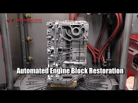 Automated Engine Block Restoration- Vapor Honing Technologies
