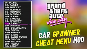 GTA Vice City Car Spawner Cheat Menu Trainer Mod - Hindi urdu Gaming