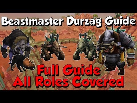 Full Beastmaster Durzag Raid Guide [Runescape 3] All Roles Explained