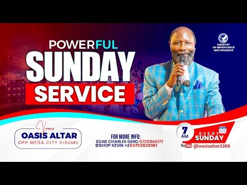 OASIS ALTAR SUNDAY SERVICE