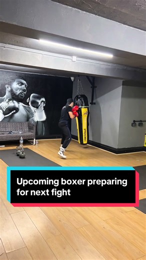 Upcoming Boxer Preparing for Next Fight