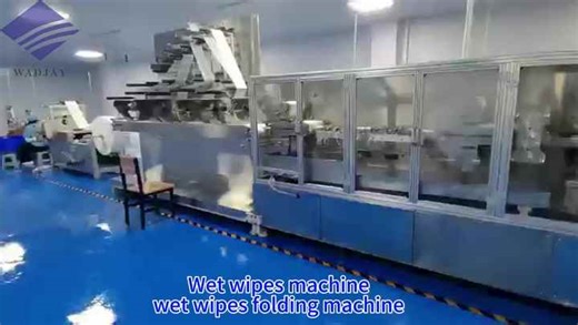Wet Wipe Production Machinery Wet Tissue Making Machine