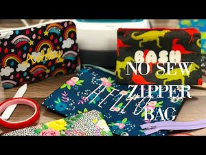 NO SEW ZIPPER BAG