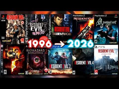 EVOLUCION JUEGOS DE RESIDENT EVIL (1996-2025)