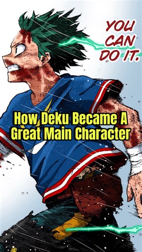 Jakoby D. Jay on Instagram: "It was amazing watching Deku go from Cry Baby to Legend . . . . #anime #manga #jakobyds #mha #myheroacademia #deku #maincharacter #animeinstagram #animereels"