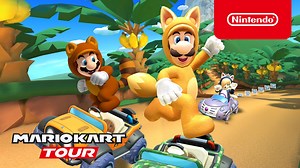 15K views · 1.1K reactions | The Autumn Tour is wrapping up in Mario Kart Tour. Next up is the Animal Tour, the stage for which is the new GCN DK Mountain course! It'll be a super thrilling ride full of natural attractions! | Mario Kart Tour | Facebook