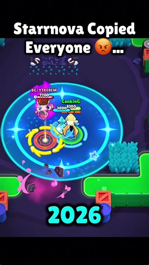 Starrnova Copied Everyone 🤡! #brawlstars | Brawl Stars