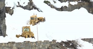 Plowing crews making progress on Glacier National Park's Going-to-the-Sun Road