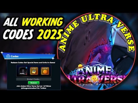 Anime Ultra Verse Codes September 2025 ⚠️New⚠️ ALL WORKING Roblox Anime Ultra Verse Codes 2025