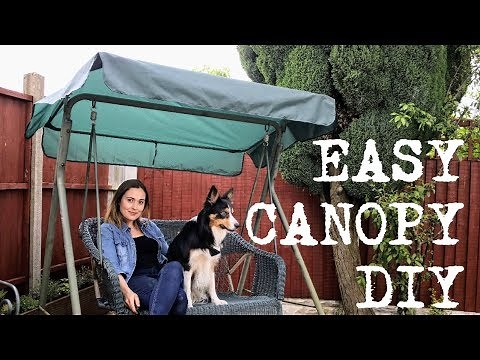 How to Make a Swing Chair Canopy | The Carpenter's Daughter