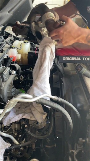 2023 Duramax EGR Removal. Getting Rid Of The EGR On The Denali. #gmc #mechanic #automobile #fyp