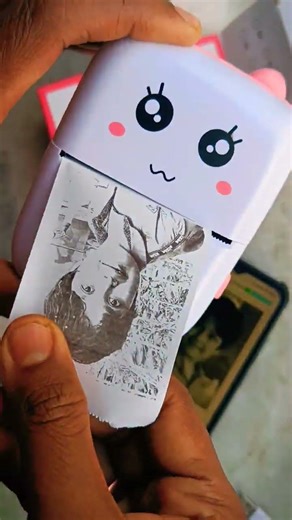 MINI PRINTER REVIEW 👰🎉🖨️#gadget #trending #unboxing #entertainment #product #3d #christmas