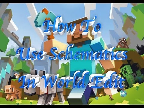 How To Load, Save, And Import Schematics In Minecraft World Edit
