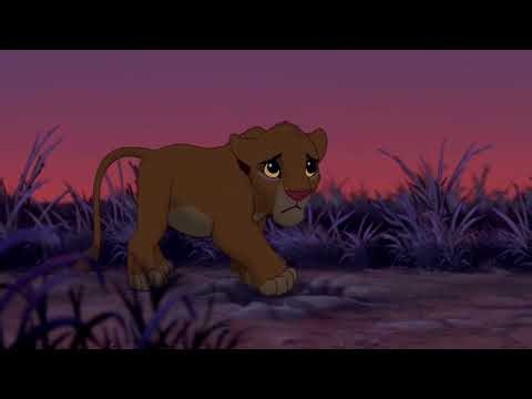 Mufasa Scolds Simba | Mufasa and Zazu Walk Simba and Nala Back Home - Lion King Scene 12