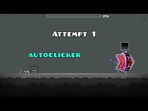 using auto clicker on geometry dash